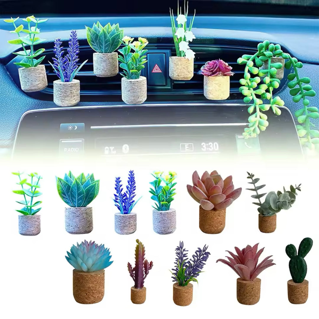 Refillable Plant Car Air Fresheners