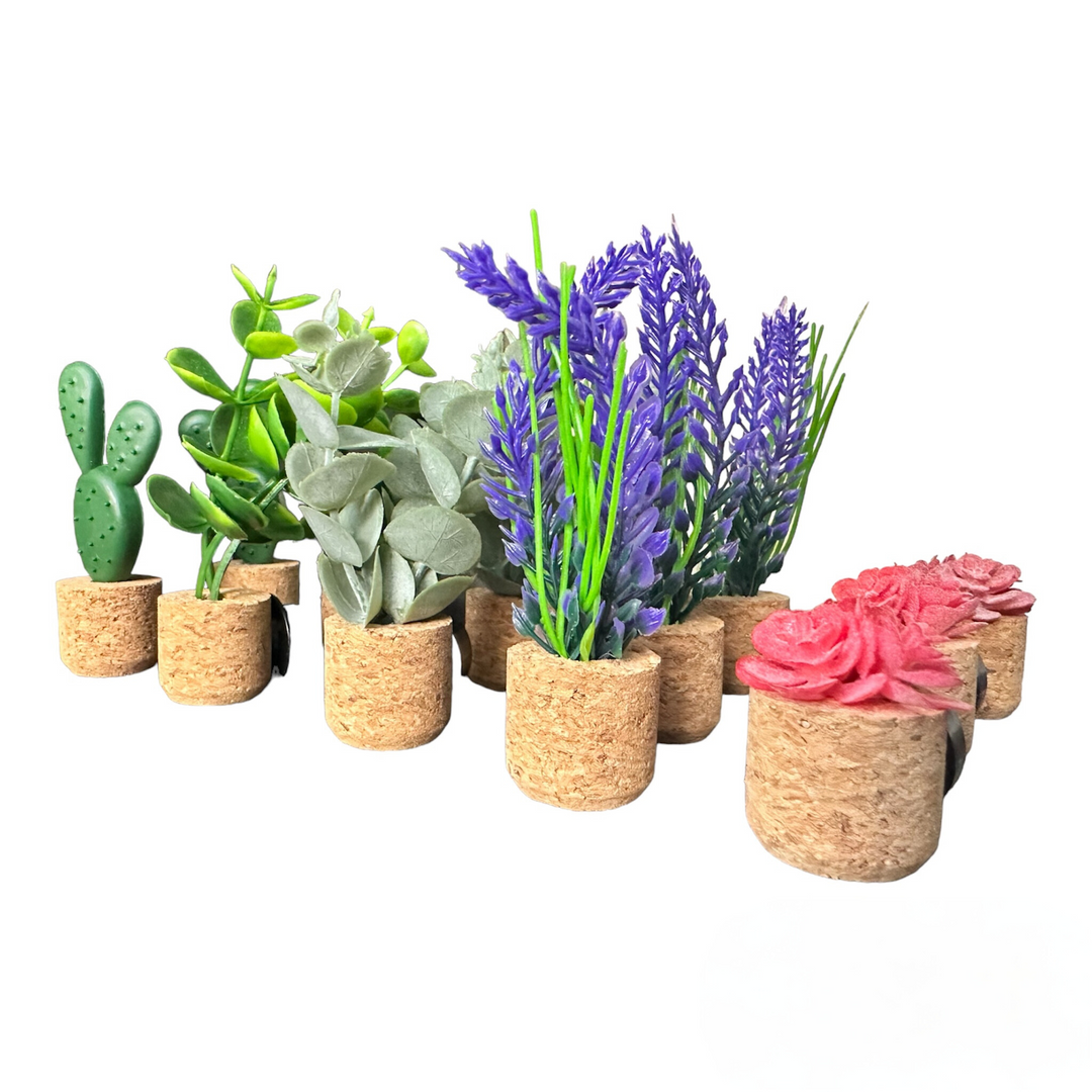 Refillable Plant Car Air Fresheners